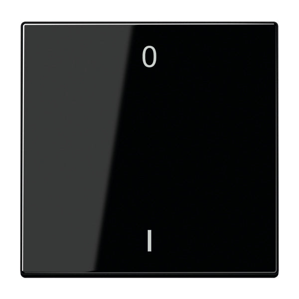 Jung EnOcean Funk-Wandsender LS990 Schwarz 2-Kanal-Symbole - ENOLS990-01SW