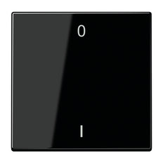 Jung EnOcean Funk-Wandsender LS990 Schwarz 2-Kanal-Symbole - ENOLS990-01SW