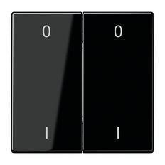 Jung Eno LS990 4-Channel Black Wireless Wall Transmitter - ENOLS995-01SW
