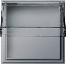 Gira Transparent Adapterrahmen KD TX44 Aluminium - 040965