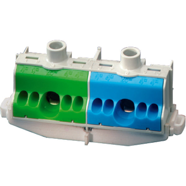Hensel PE- und N-Klemmenbefestigung mit DIN-Schiene - FC PN 10