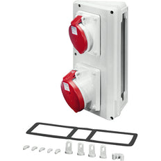 Hensel Mi CB 15 Anschlussdose IP44 1x32A 1x63A 5P 400V 6H CEE - Mi CB 15