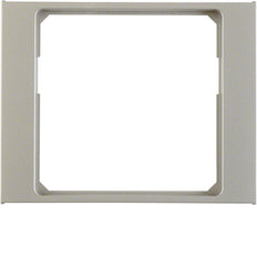 Hager Berker K.5 Adapterring für Mittelstück 50x50mm aus Edelstahl - 11087104 [2 Stück]