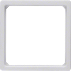 Hager Berker Adapterring für Zentralplatte 50x50mm Polarweiß - 11096079 [5 Stück]