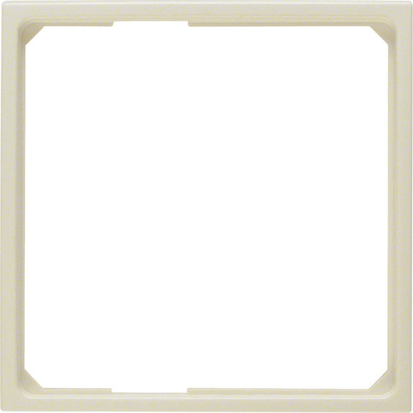 Berker Adapter Ring For Centre Plate 50x50mm S1 White Glossy - 11099082 [5 pieces]