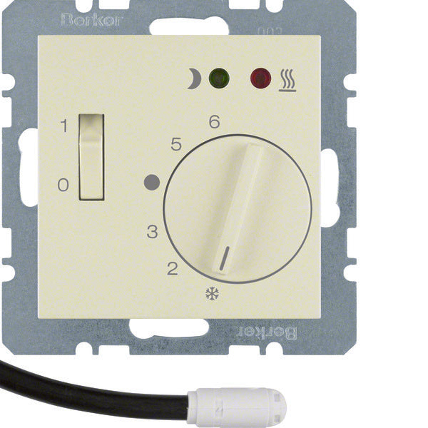 Hager Berker Fußbodenheizungsthermostat mit Schließerschalter - 20348982