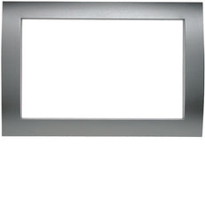 Hager Berker Cover Frame MT 701 Plus KNX Stainless Steel Lacquered - 75940003