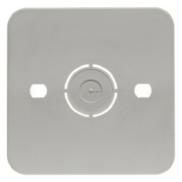 Berker Flame Retardant Base Plate 1 Gang Surface Mount White - 105250 [2 pieces]