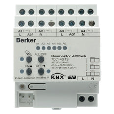 Hager Berker Raum-Aktor 4-2 Wege 16 A Schließer KNX - 75314019