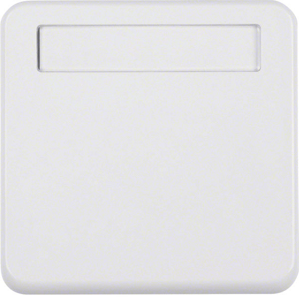 Hager Berker Zwischenring mit Klappdeckel Textfeld IP44 - 102259