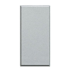 Bticino Axolute Tech Blank Platte 1 Modul Grau Aluminium - BTHC4950 [2 Stück]