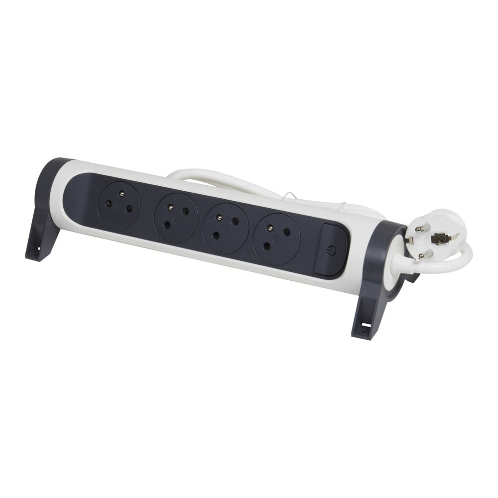 Legrand Premium 4X2P Socket With 1.5M Cord - 049447 [5 Pieces]