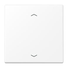 Jung EnOcean 2-Kanal Wandsender mit Pfeilsymbolen LS990 - ENOLS990PWWM
