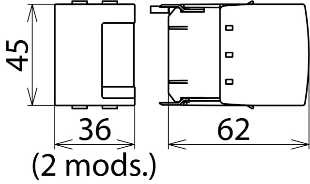 Dehn N-PE Spark-Gap-Based Protection Module Type 1+2 For Dehnventil - 951100