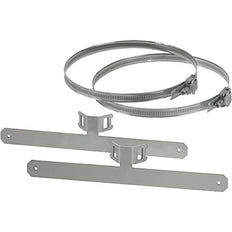 Hensel Edelstahl-Montageset für Mast oder Pfosten - KV MB 12