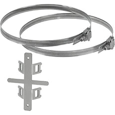 Hensel-Edelstahl-Montageset für Mast oder Mastfuß - KV MB 3
