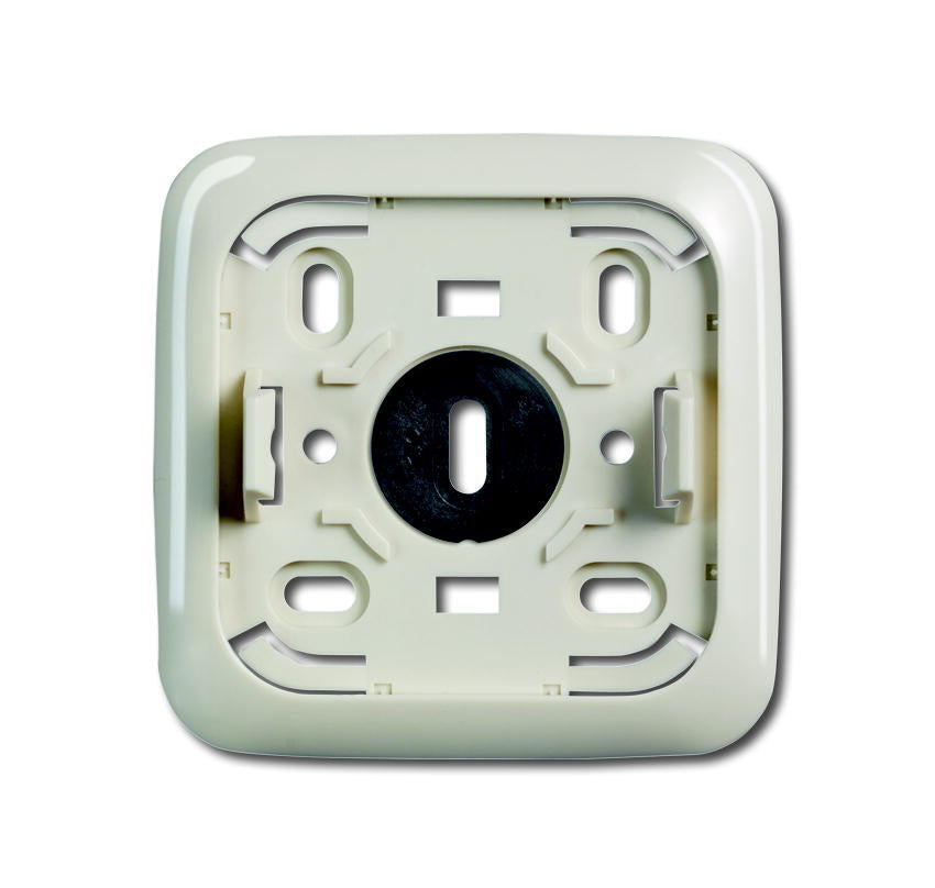 ABB Busch-Jaeger Einzelmontageplatte cremeweiß AP Plus - 2CKA002099A0244 [5 Stück]