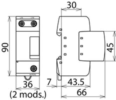 DEHNbloc M Blitzstrom-Ableiter Typ 1 150V - 961110