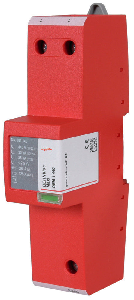 DEHNbloc Maxi-Blitzstrom-Ableiter Typ 1 DBM 1 440 V AC - 961140