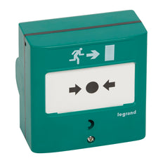 Legrand Green Manual Alarm Switch 2X Exchange - 138048