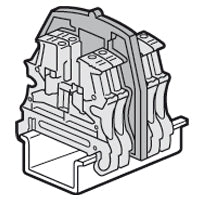 Viking3 End Plate 3 Stage Terminal Block - 037554 [20 Pieces]