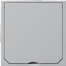 Gira Inset Box Single Aluminum Die Casting Accessory - 011800