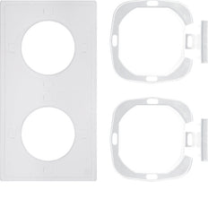 Hager Berker Sealing Set S.1 IP44 With Flange 2 Gang - 10108902