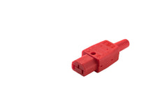Martin Kaiser IEC Socket C13 With Earthing Contact Red - 794/RT [25 Pieces]
