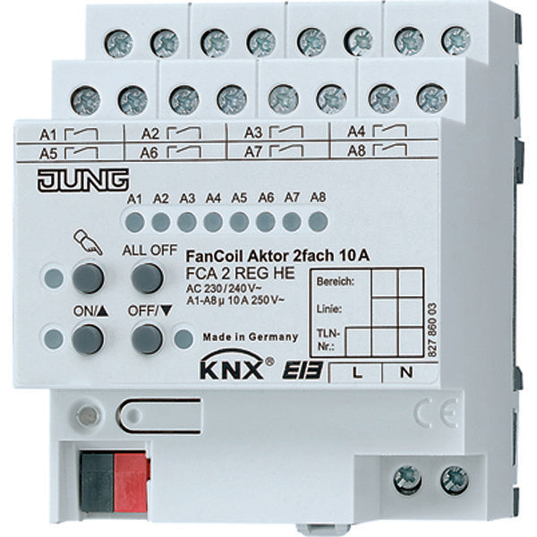 Jung KNX Gebläsekonvektor Actor 2V - FCA2REGHE