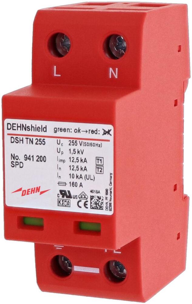 DEHNshield TN 255 Kombi-Ableiter DSH TN 255 Typ 1+2 - 941200