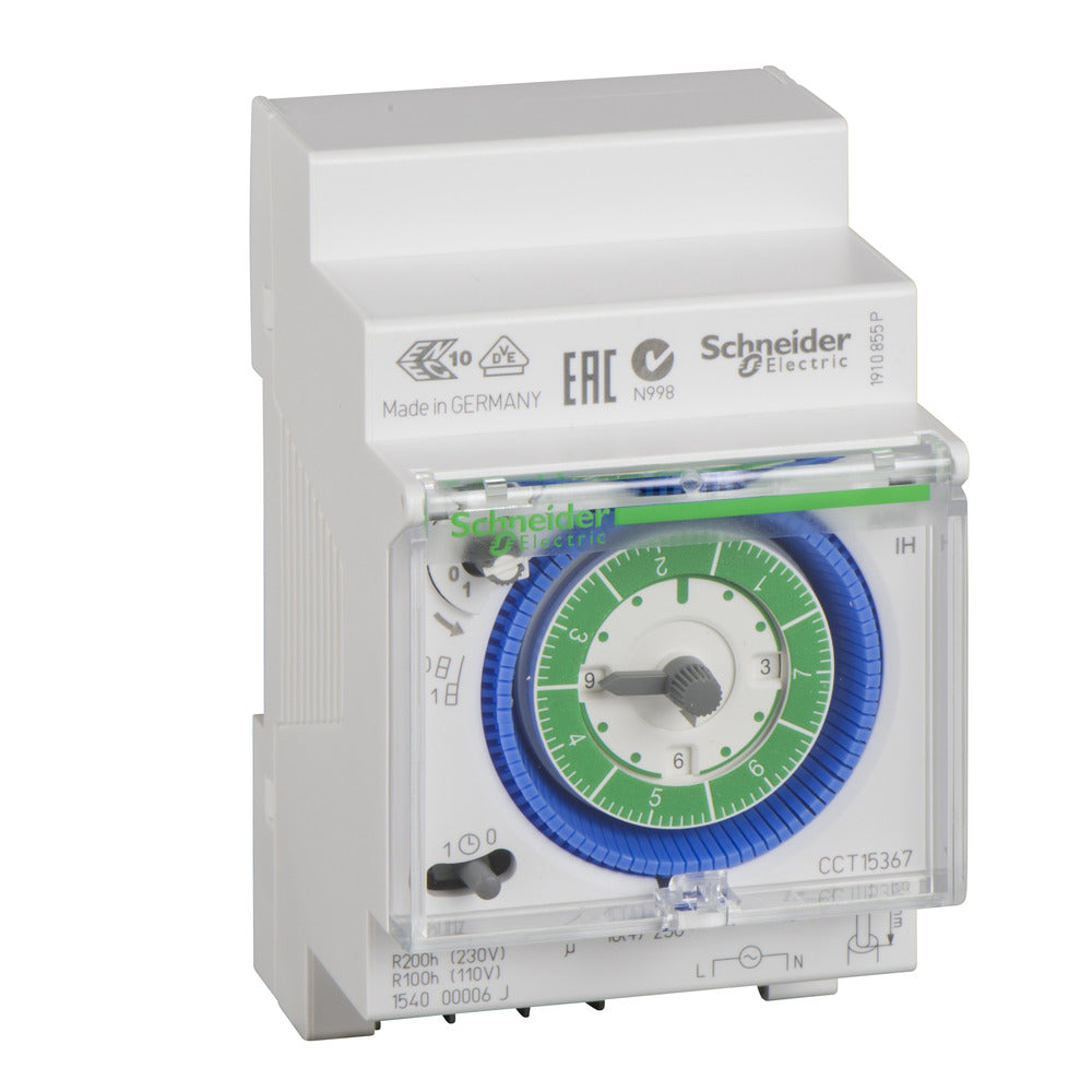 Schneider Electric Zeitschaltuhr 7 Tage mit Gangreserve - CCT15367