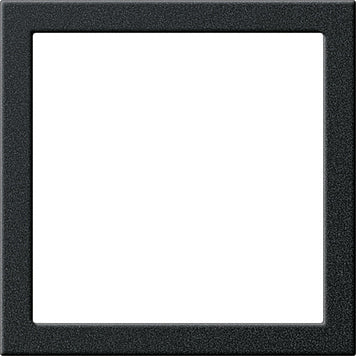 Gira System 55 Montageplatte Mattschwarz - 264810 [2 Stück]