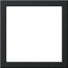 Gira System 55 Montageplatte Mattschwarz - 264810 [2 Stück]