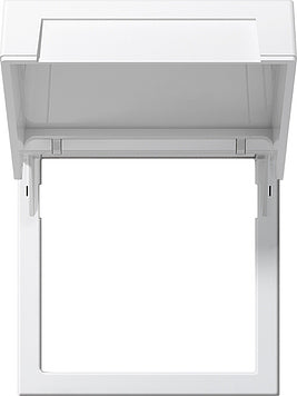 Gira Montageplatte System 55 Reinweiß matt - 265827