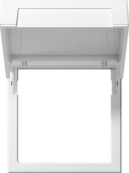 Gira Montageplatte System 55 Reinweiß - 265803