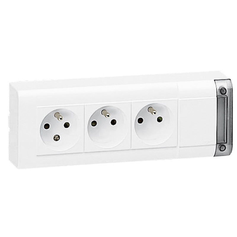 Legrand Cordless Multiple Socket 3x2P+PA - 050609 [5 Pieces]