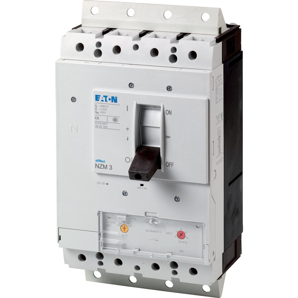 Eaton Leistungsschalter 4P 400A 50KA Plug-In Modul NZMN3-4-A400-SVE - 168510