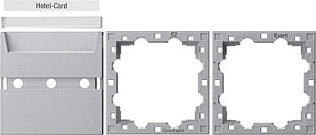 Gira Access Hotelkartensystem 55 Aluminium - 810626