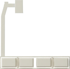 Gira Schaltleiste mit Stecker-Zeitschaltuhr Zubehör cremeweiß - 825001