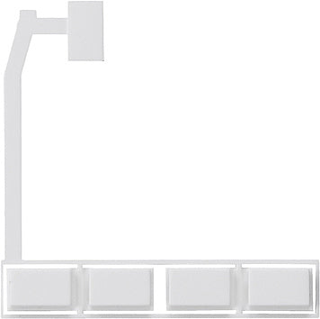 Gira Schaltleiste mit Stecker Zeitschaltuhr Zubehör Weiß - 825003