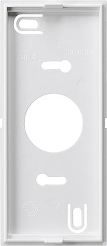 Gira Montageplatte Wohnungsstation mit Gong-System 55 Reinweiß - 850503