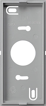 Gira Montageplatte Wohnungsstation mit Gong-System 55 Aluminium - 850526