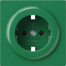 Gira Abdeckplatte für Steckdose S-Color grün - 092145