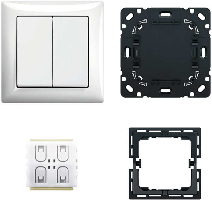 ABB Busch-Jaeger FoH Schalter Balance AlpinWhite 3 Set - 2CKA006710A0022