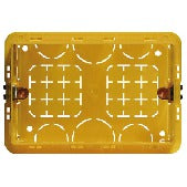 Bticino Gelb In-Wall Box 3 Module 106x71x52mm - BT503E [15 Stück]