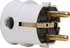 Kopp Side Entry Plug Cee 7 VII Kunststoff weiß - 178501006 [5 Stück]
