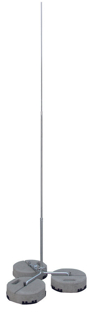 Dehn Air-Terminal Stab D 22/16/10mm L 2500mm Al mit Stativ R 32 - 105525