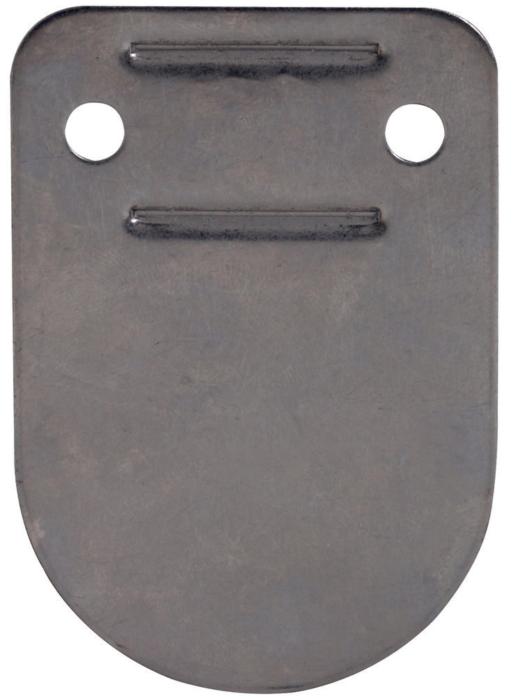 Dehn TS 16 FL30 V2A Edelstahlträger für Prüfplakette - 490021 [2 Stück]