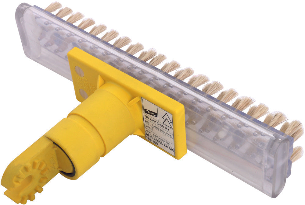 Dehn Rechteckige Bürste 250x55mm mit Zahnkupplung für die chemische Reinigung - 785169
