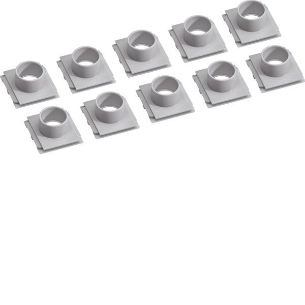 Hager Vision Side Input Piece 19mm 10 Pieces - VKG76T